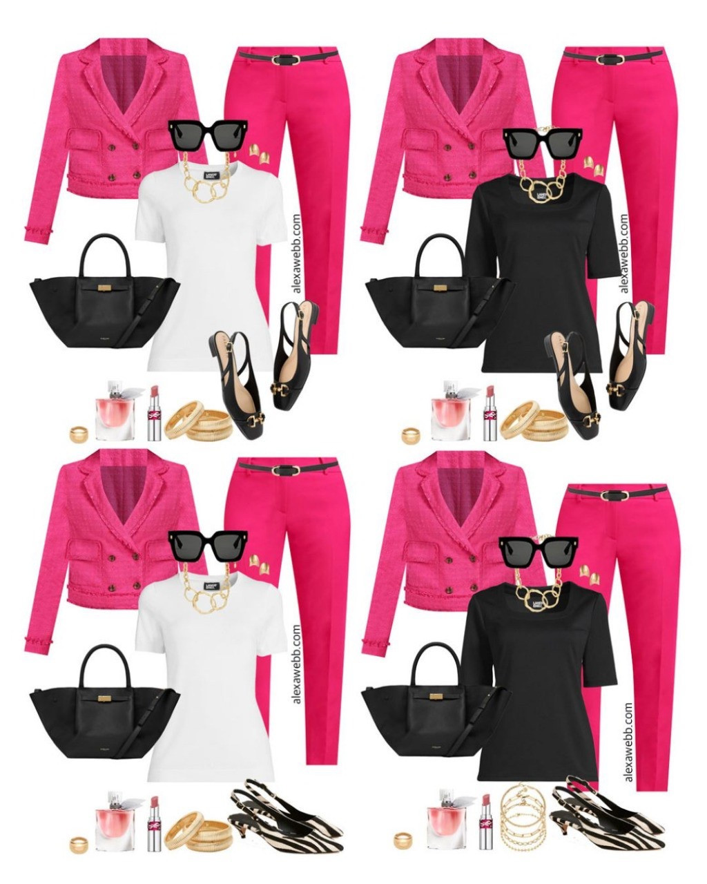 Plus Size Spring Work Capsule 2025 - Part 1 - A plus size business casual and professional work capsule wardrobe for spring. Plus size hot pink suit outfits for spring. Alexa Webb #plussiz

#LTKPlusSize #LTKStyleTip #LTKWorkwear