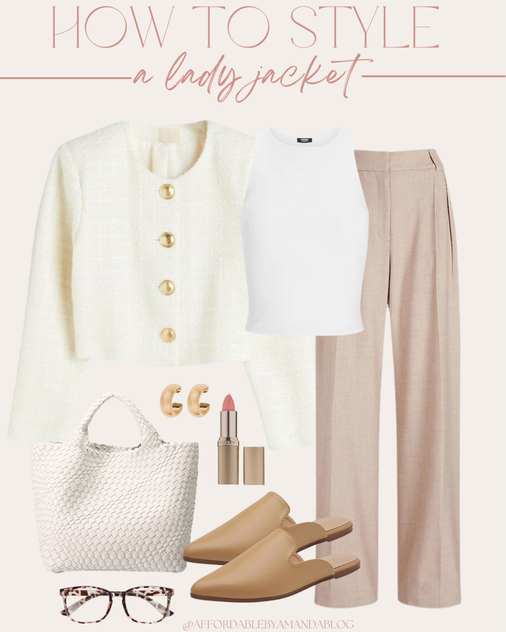 How to Style a Lady Jacket 



#LTKfindsunder50 #LTKstyletip #LTKSeasonal