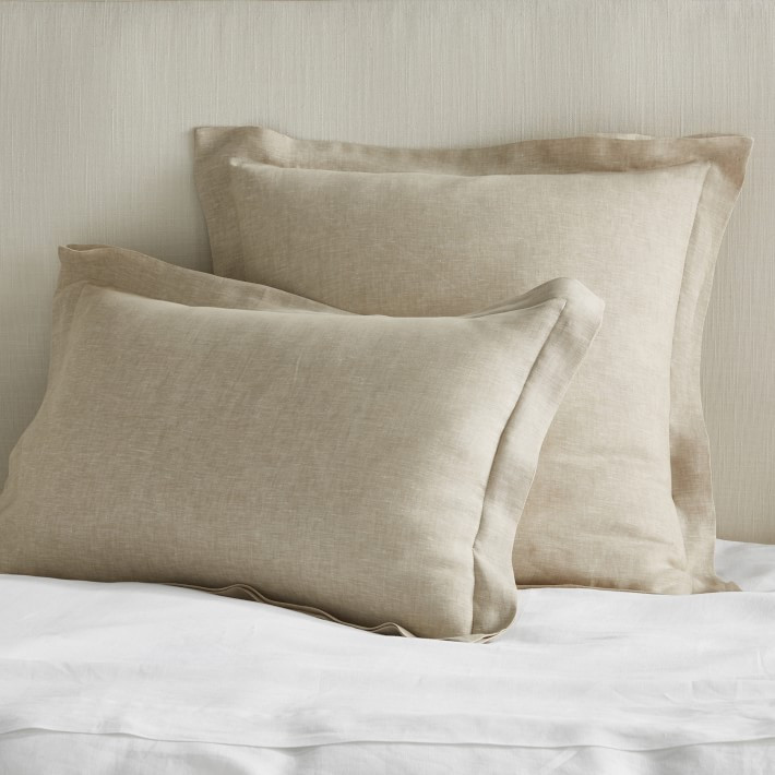 Chambers® Linen Duvet Cover & Shams | Williams-Sonoma