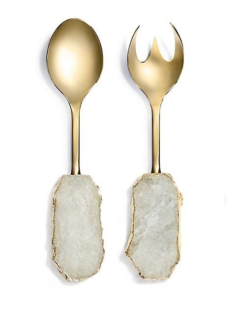 Two-Piece Scossa Crystal Salad Server Set | Saks Fifth Avenue