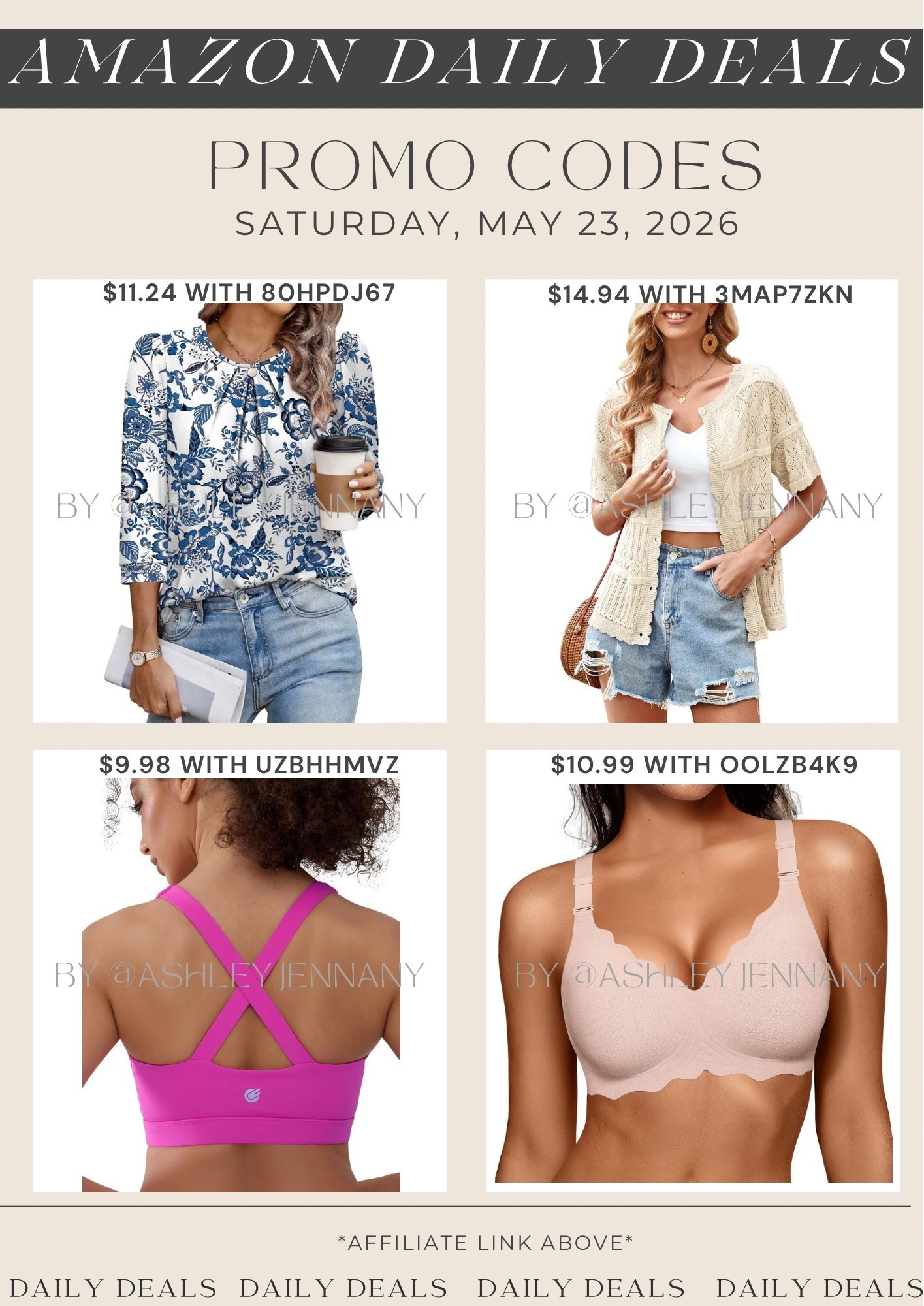 Amazon deals

#LTKMidsize #LTKSaleAlert #LTKootd