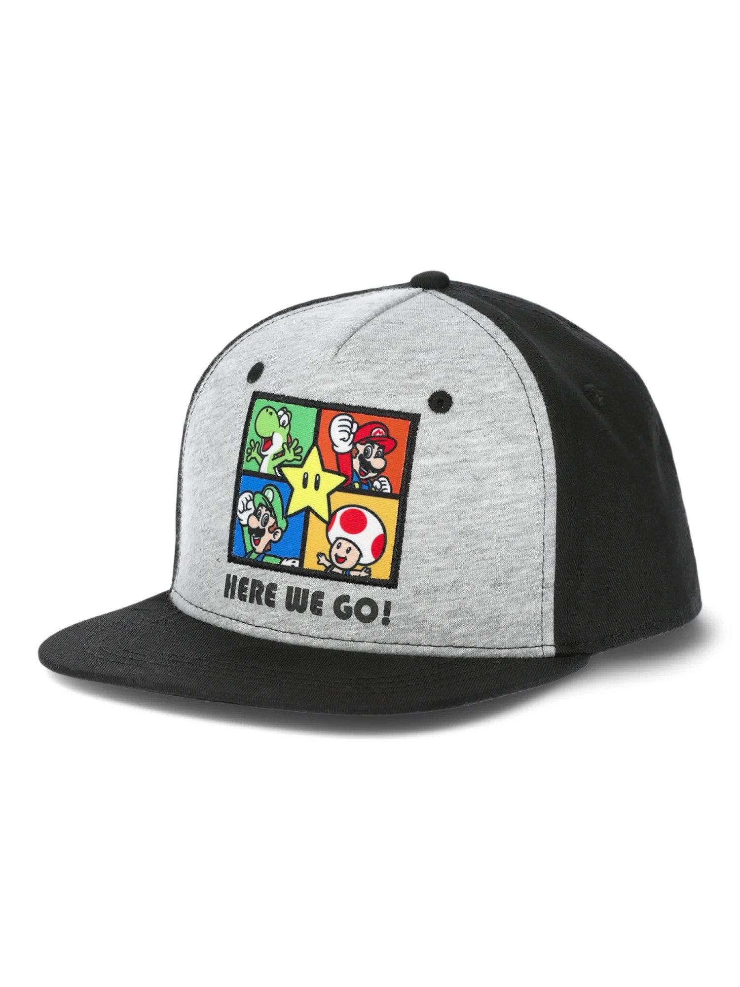 Super Mario Boys Snapback Hat, One Size Fits Most | Walmart (US)