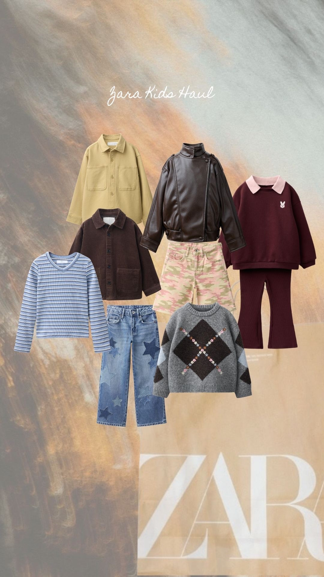 The things me & the kids pick up at Zara! Sooo many cute fall things ✨🤎