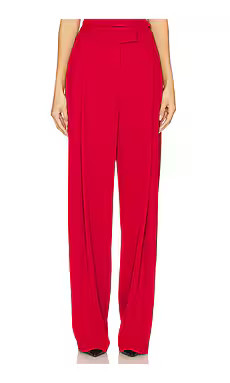 The Sei Boyfriend Trouser in Cherry from Revolve.com | Revolve Clothing (Global)