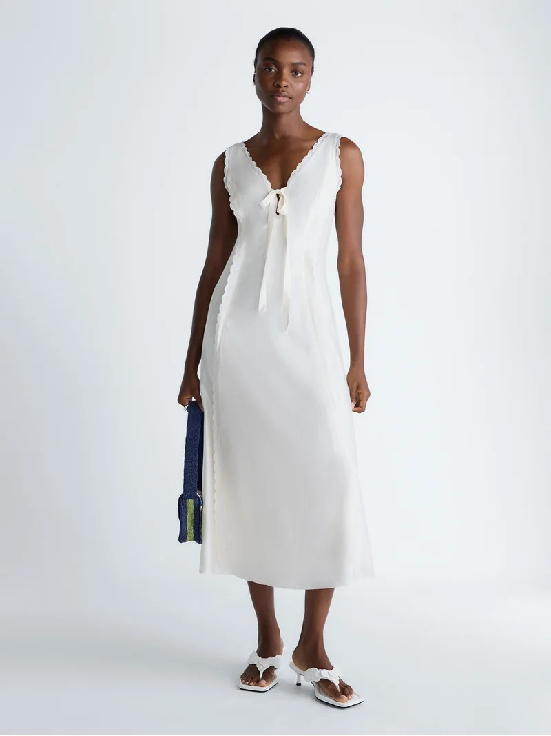 Scoop Women\u2019s Keyhole Maxi Dress, Sizes 0-18 | Walmart (US)