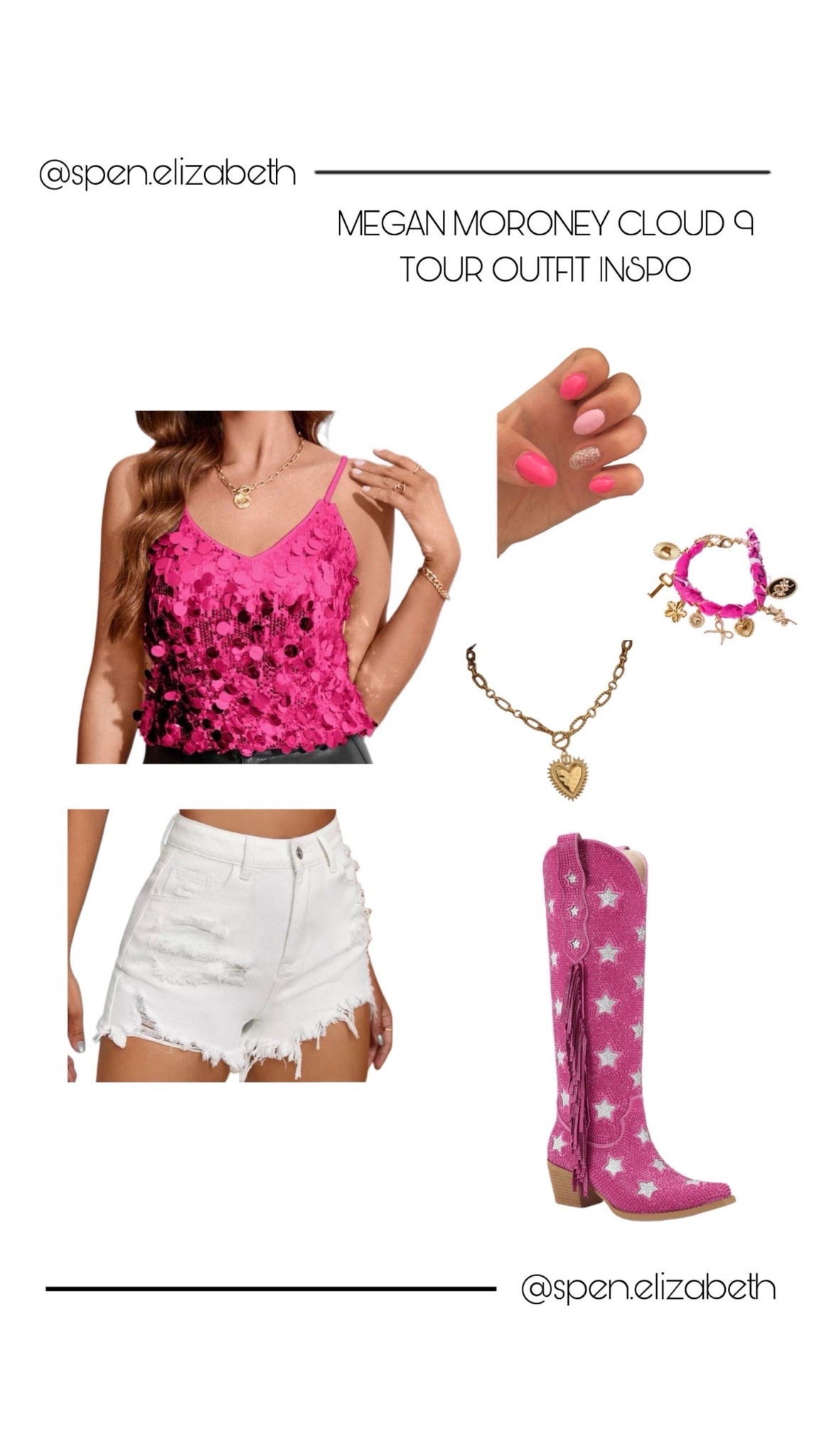megan moroney cloud 9 tour concert outfit inspo!!
top- shein
boots- wetkiss 