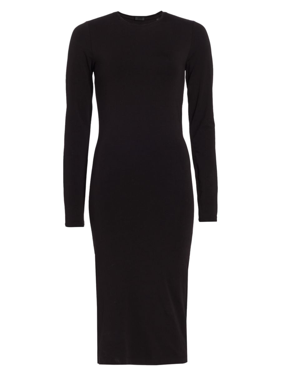 ATM Anthony Thomas Melillo Cotton Long-Sleeve Dress | Saks Fifth Avenue