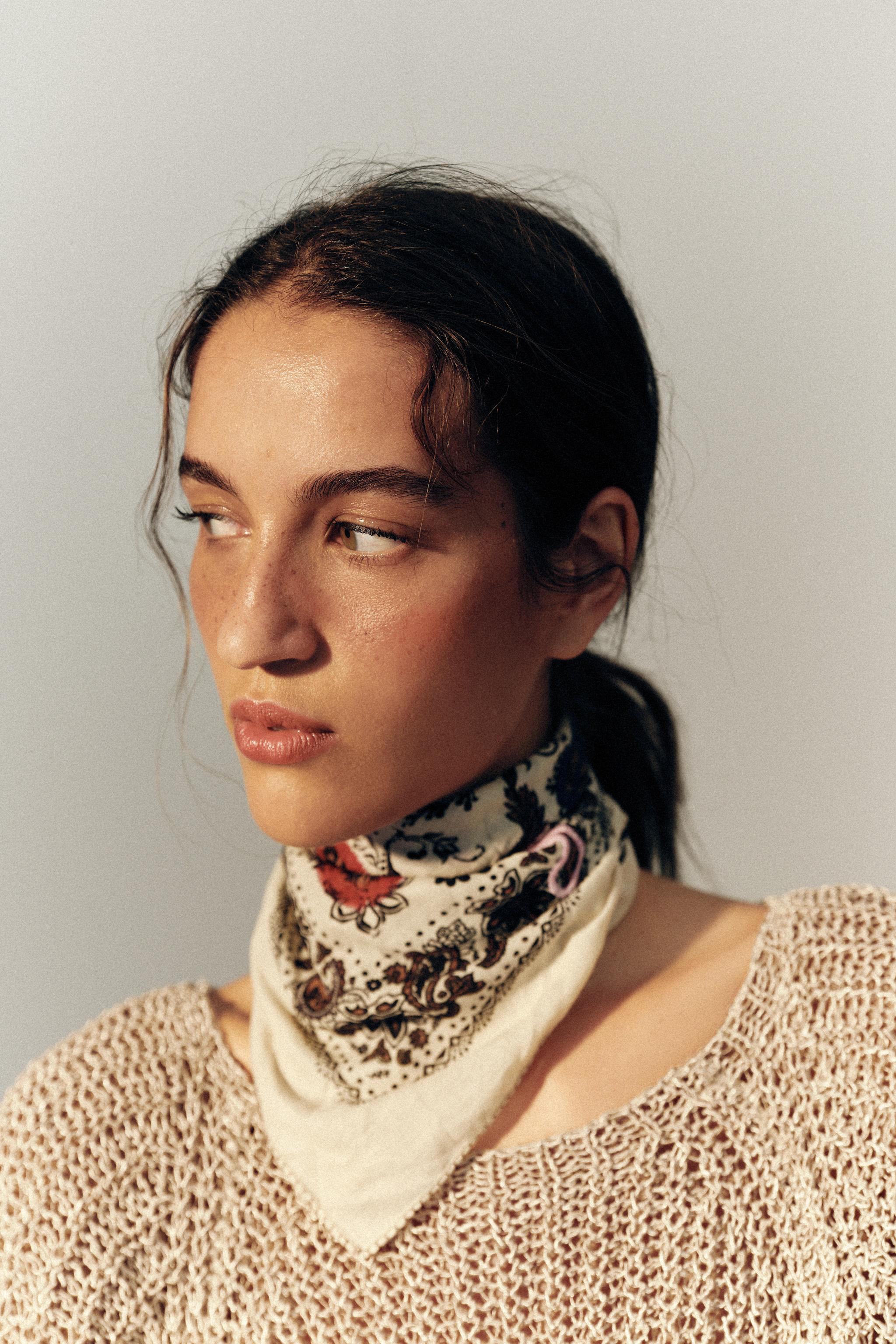 PRINTED BANDANA SCARF | Zara US