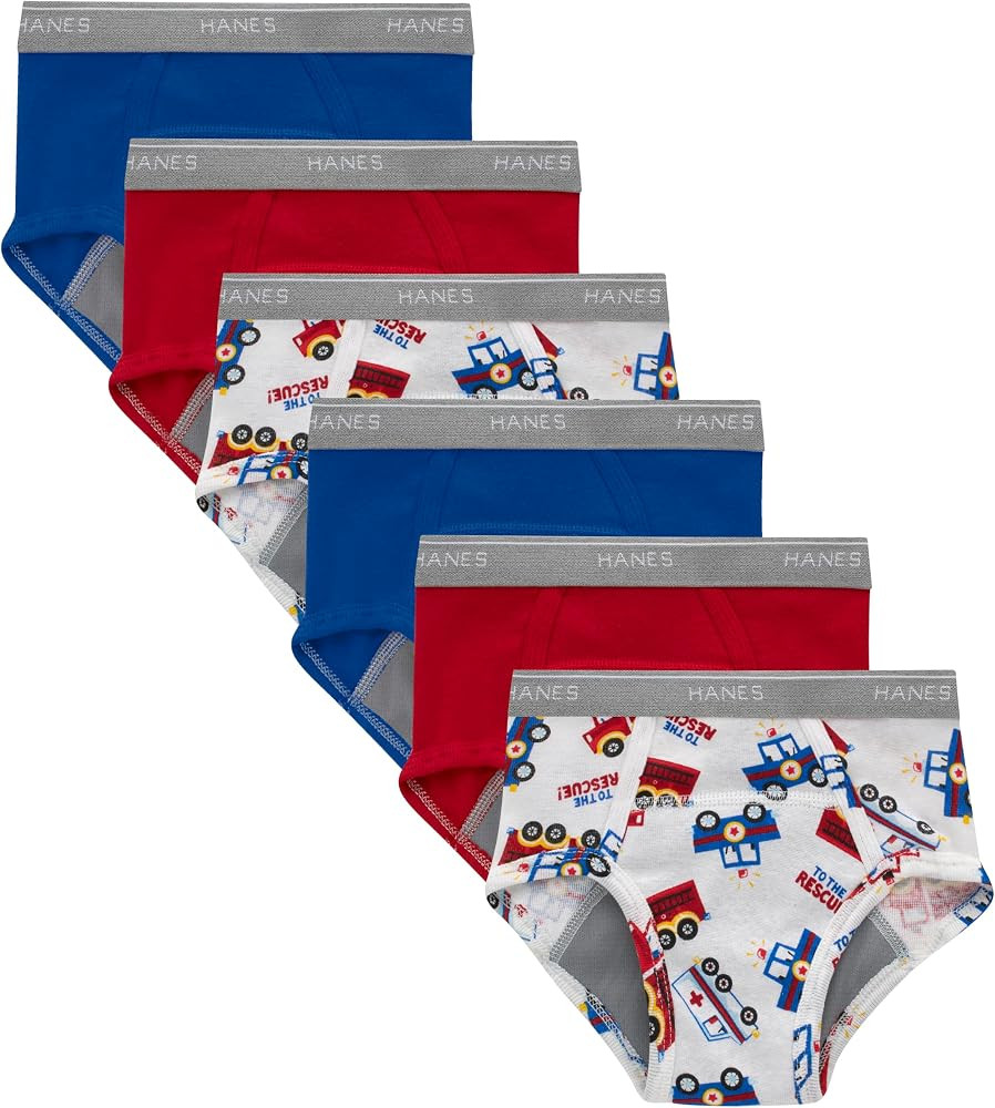 Hanes Trainer Briefs, Light Leaks Potty Training Underwear for Toddler Boys | Amazon (US)