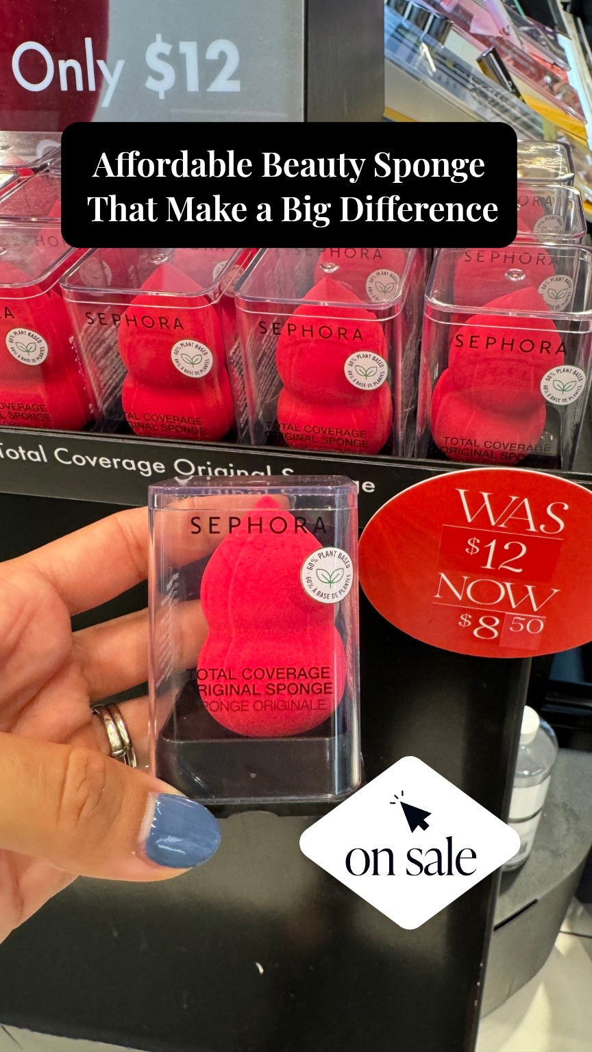 
Your foundation routine just got an upgrade. ✨
Whether you’re blending, baking, or buffing, the right makeup sponge makes all the difference. These soft, seamless beauty blenders give you that airbrushed, dewy finish every time — no streaks, no harsh lines, just skin that looks naturally perfect.

Use them damp for glow, dry for coverage, and precision-cut edges for contour or concealer — perfect for everyday glam, quick mom makeup routines, or professional looks.

Affordable, reusable, and beginner-friendly, these makeup sponges are a must-have in every beauty bag. 💕
makeup sponges, beauty blender, foundation sponge, makeup sponge set, best makeup sponges 2025, blending sponge, beauty sponge for foundation, soft makeup sponge, affordable beauty blender, makeup tools for smooth finish
makeup sponge hacks, how to use a beauty blender, airbrush finish foundation, beauty tools that work, beginner makeup essentials, makeup sponge for moms, dewy makeup routine, flawless skin makeup, drugstore beauty tools, makeup application tips, easy makeup for busy mornings, clean beauty accessories

#LTKBeauty #LTKStyleTip #LTKSaleAlert