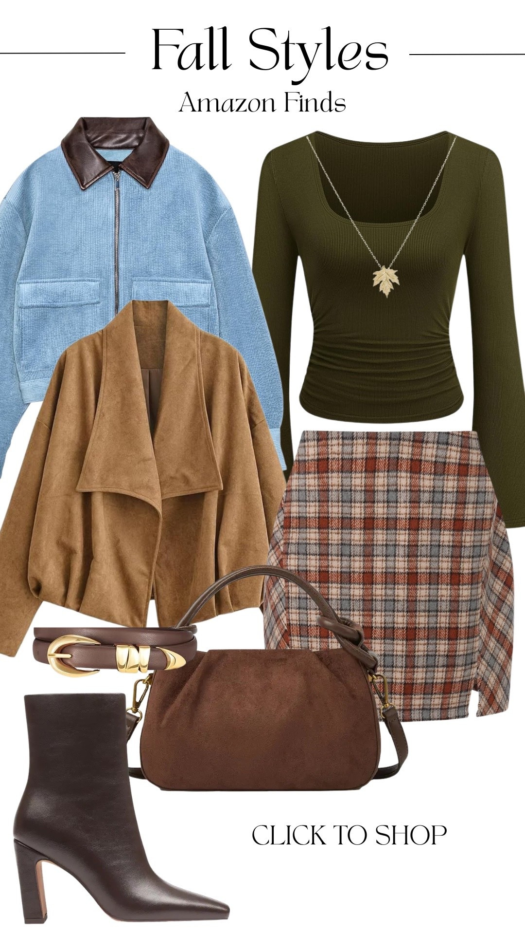A few fall pieces I’m adding to the rotation 🍂 Cozy sweaters, easy layers, everyday denim, and simple accessories that make putting together a fall outfit feel effortless.

fall fashion, Amazon finds, fall style, cozy sweaters, everyday outfits, autumn style

#LTKdayinmylife #LTKgrwm #LTKootd