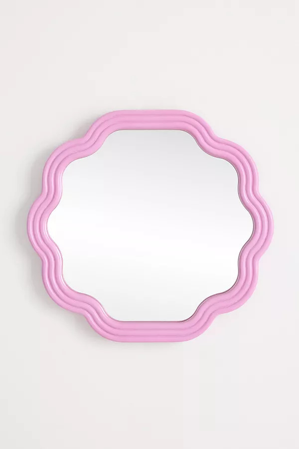 The Clara Petite Scallop Wood Gallery Wall Mirror | Anthropologie (US)