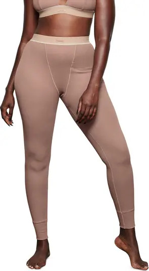 SKIMS Cotton Rib Thermal Leggings | Nordstrom | Nordstrom