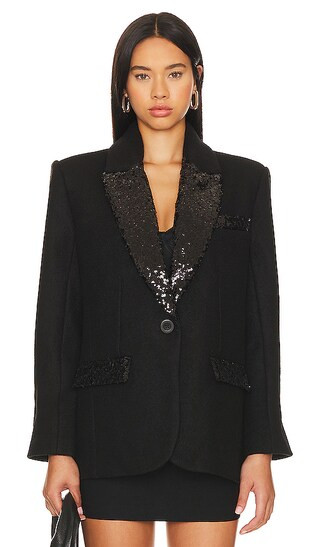 Quincy Blazer in Black | Revolve Clothing (Global)