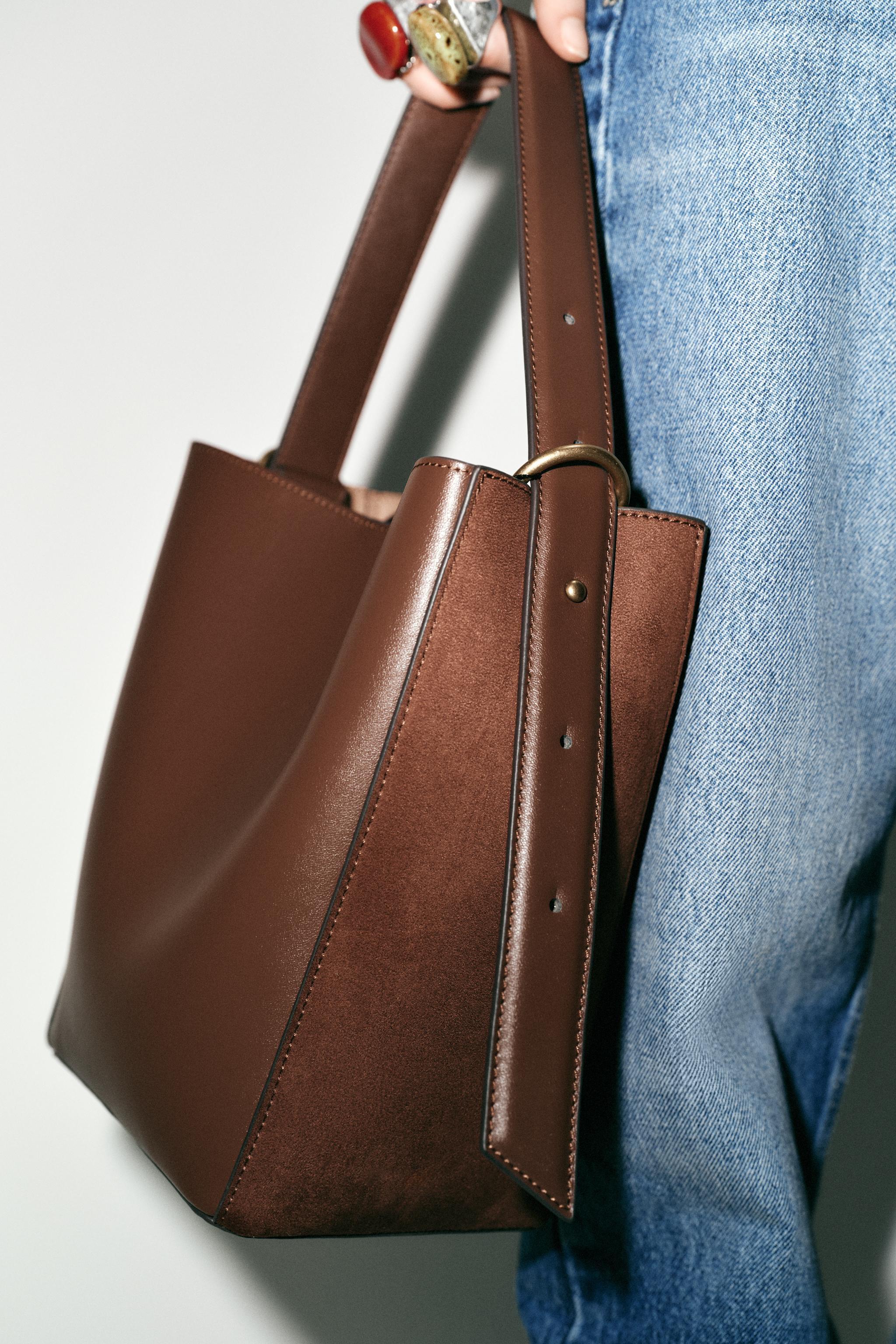 COMBINATION BUCKET BAG | Zara US