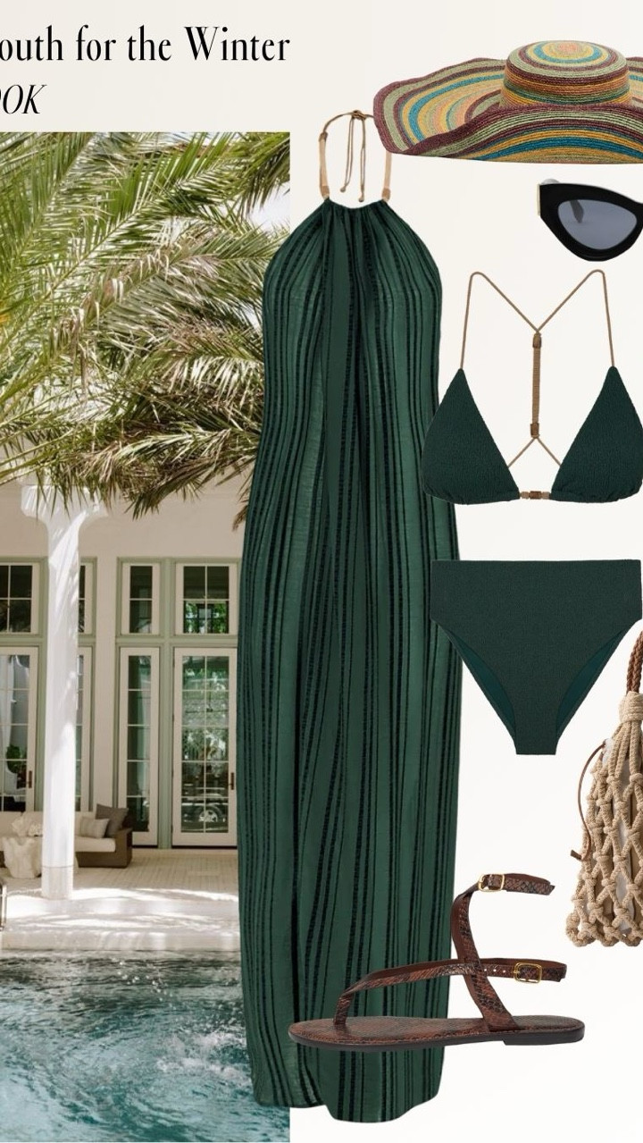 Flying south for the winter ✨
If you’re planning a warm-weather escape, these resort outfit ideas are designed to take you from travel day to poolside lunches, beach afternoons, and sunset dinners with ease. Think breezy dresses, elevated swim, lightweight layers, and chic accessories that feel effortless but pulled together.

These looks are perfect for winter trips to places like Palm Beach, Naples, 30A, Harbour Island, Turks & Caicos, St. Barths, Cabo, or the Bahamas—anywhere sunshine calls for relaxed, polished style.

Save this for vacation outfit inspiration and easy resort packing ideas you’ll actually wear.

#ResortStyle
#VacationOutfits
#WinterTravelStyle
#WhatToWearOnVacation
#ResortWear
#WarmWeatherGetaway
#TravelStyle
#WomenOver40Style 

 

#LTKOver40 #LTKTravel