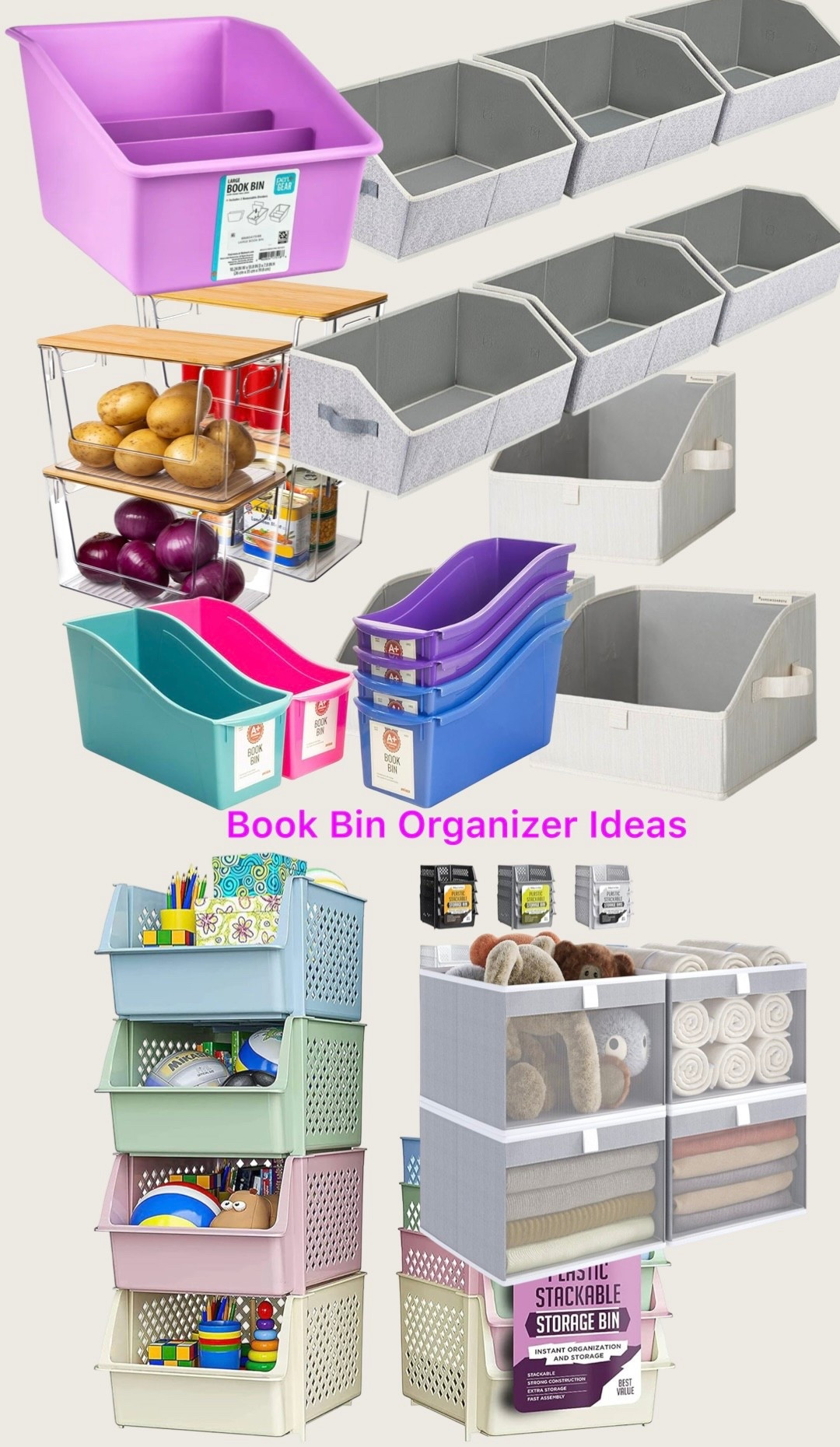 Book bin organizer ideas
Closet organizer plastic and fabric 
Open front bins 

#LTKKids #LTKFamily #LTKHome