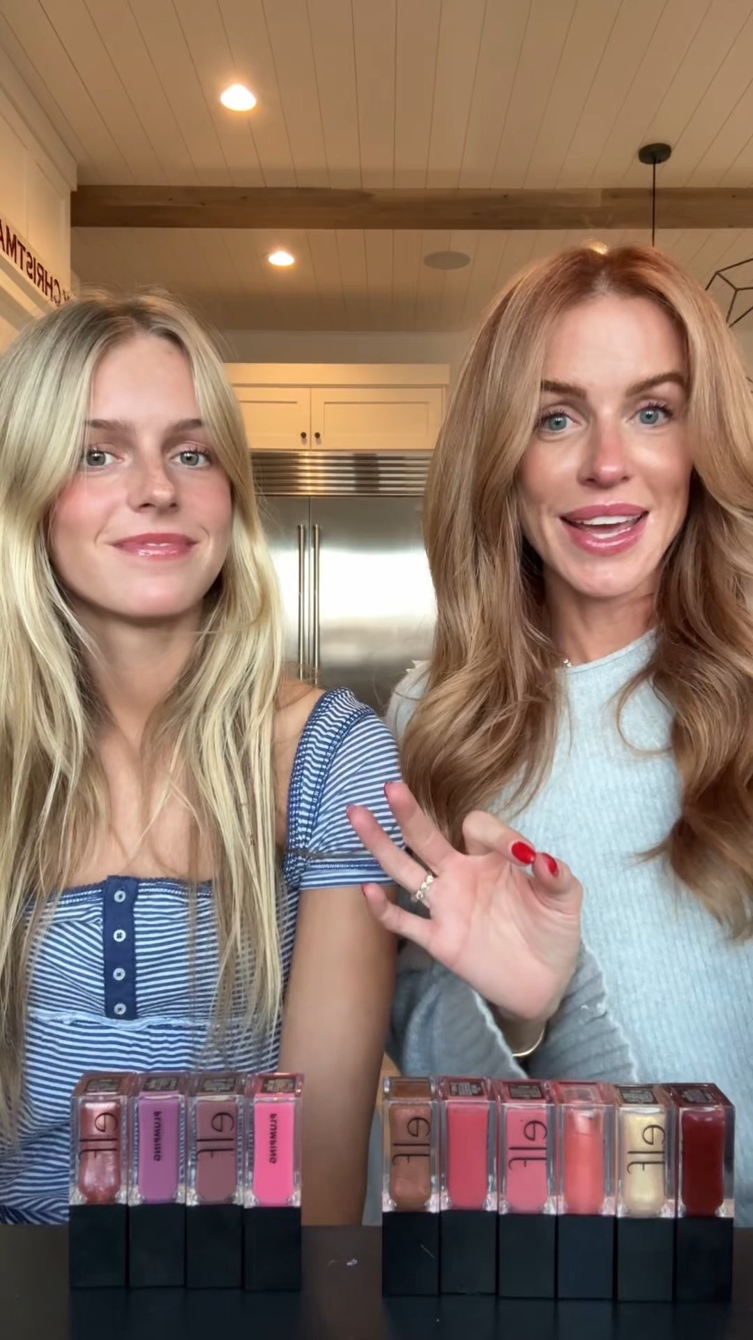 @elfcosmetics just launched the Glow Reviver PLUMPING Lip Oil and we are LOVING them. The colors are really pretty and they last so long. Plus, you can’t beat the price point. Honestly, they’d make the perfect stocking stuffers, friend gifts, or favorite things party gift! Comment on this reel and I’lll send you the links to the lip oils + lip stains!  #elfpartner 

#LTKHoliday #LTKBeauty #LTKGiftGuide