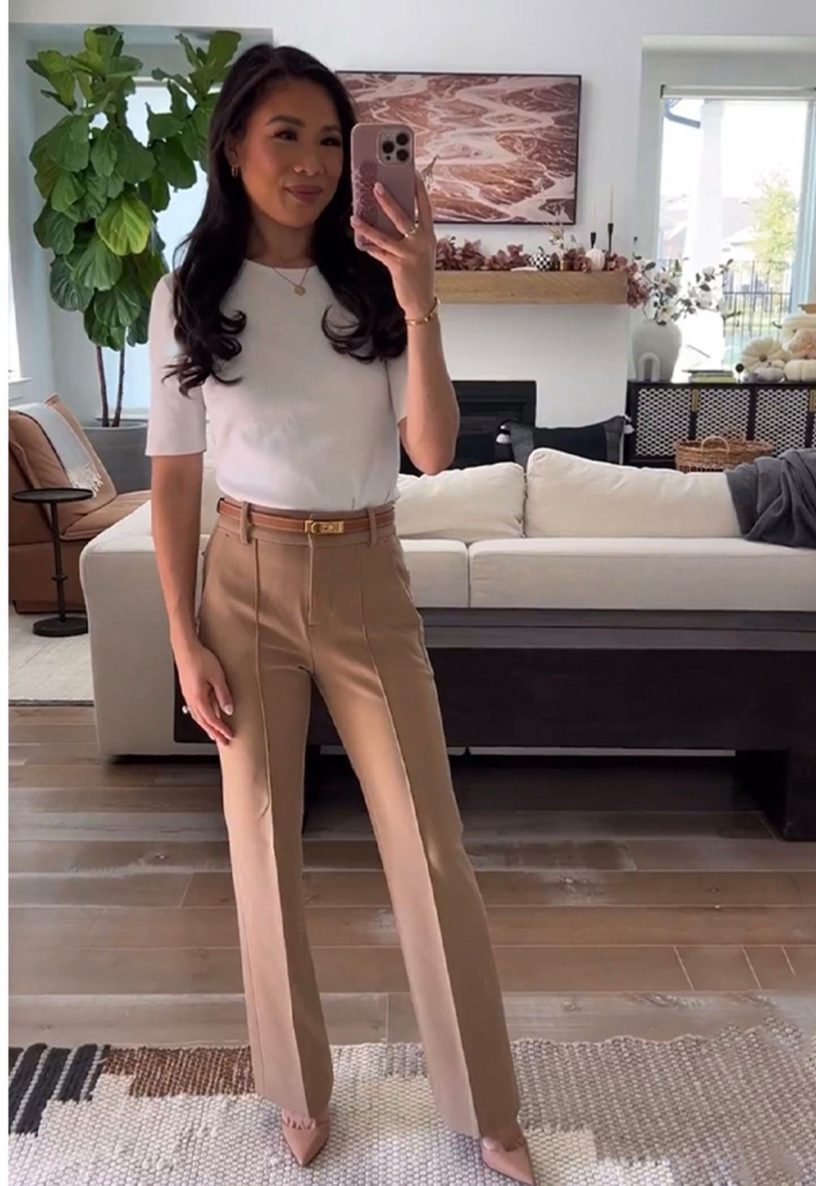 Summer workwear with knit top
Styled with straight leg trousers which I love. Perfect for early fall, too!

#LTKootd #LTKWorkwear #LTKSeasonal