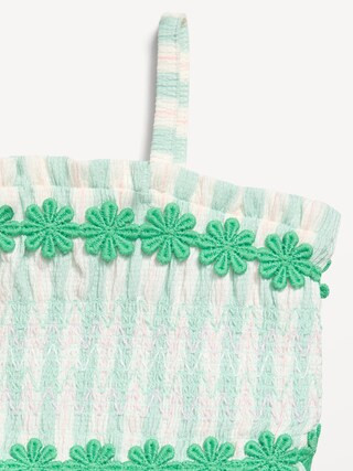 Sleeveless Smocked Crinkle Top and Pants Set for Toddler Girls | Old Navy (US)