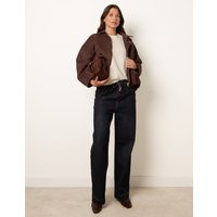 Elasticated Waist Jeans With Tie - XL / INDIGO | Blue Vanilla