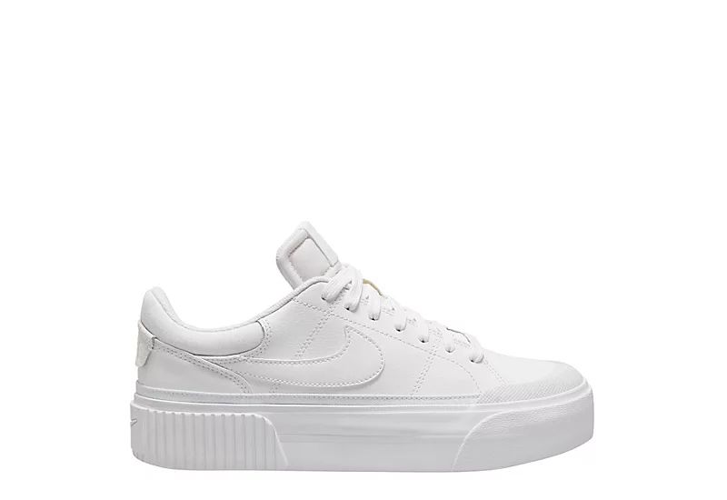 Nike Womens Court Legacy Lift Sneaker - White | Rack Room Shoes