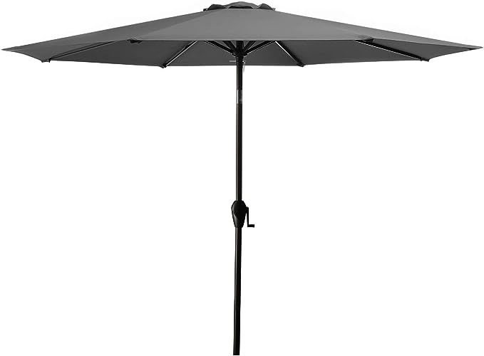 MEWAY 9ft Patio Umbrella Outdoor Umbrella Patio Table Umbrella Garden Umbrella with Tilt and Cran... | Amazon (US)