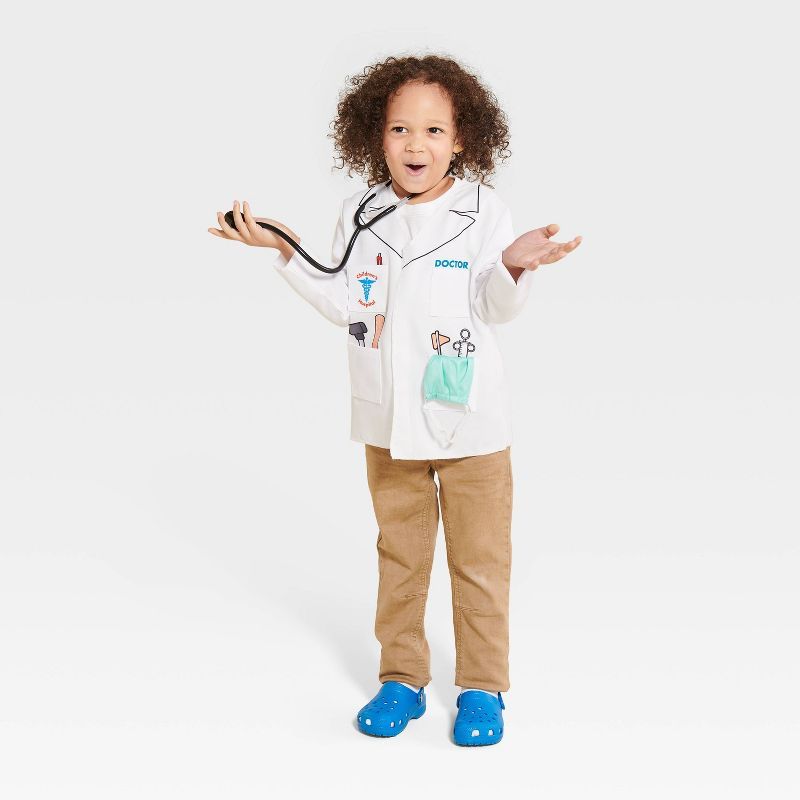 Toddler Doctor Halloween Costume Top with Accessories - Hyde & EEK! Boutique™ | Target