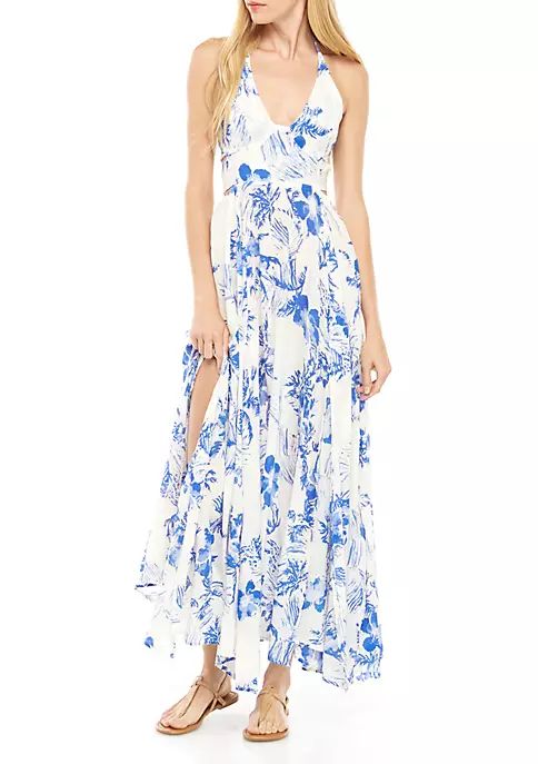 Lille Printed Maxi Dress | Belk