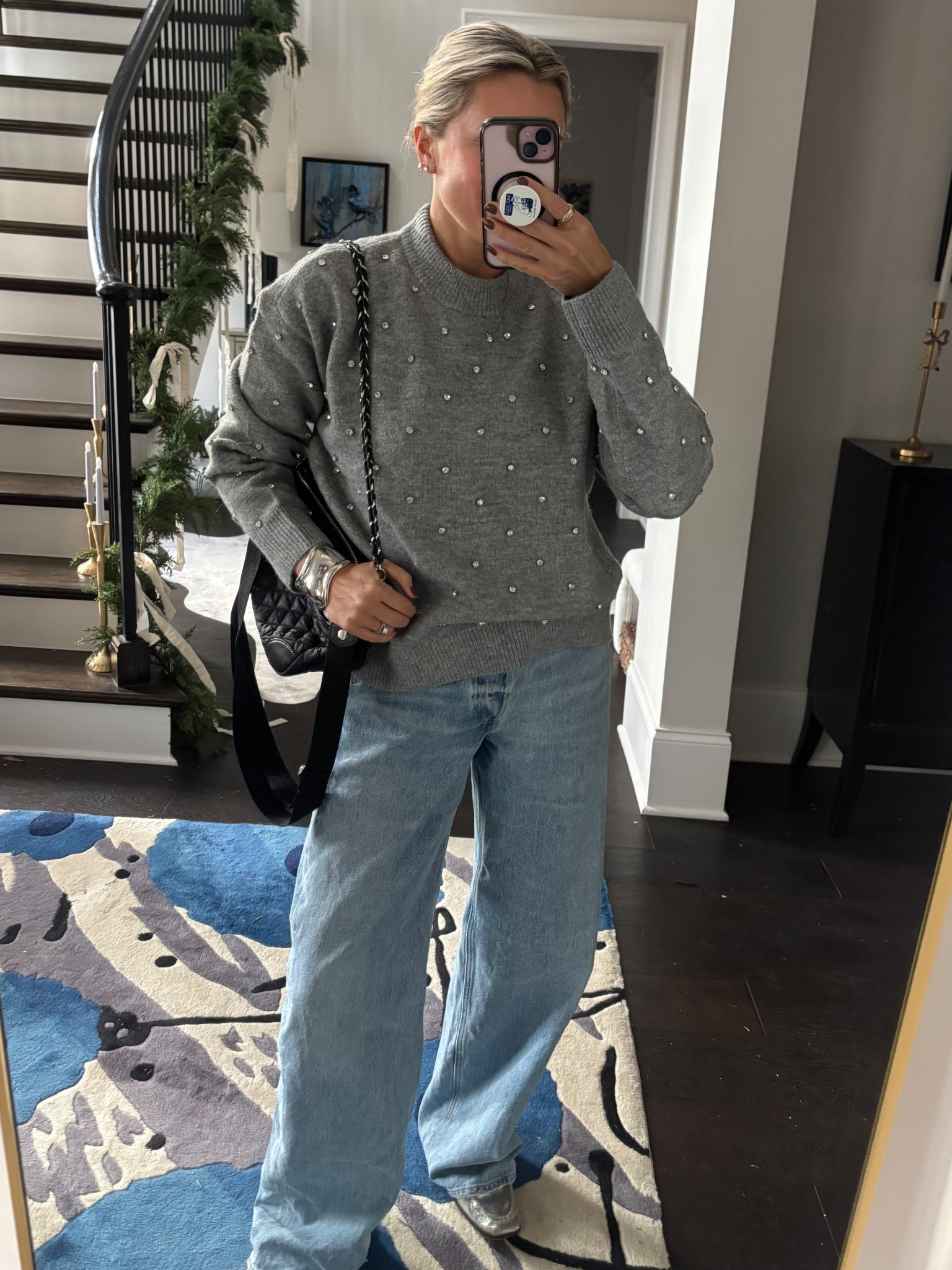 Today’s look.  Oh this sweater.  Sooooo good for the season and beyond 

#LTKHoliday #LTKootd #LTKmomlife