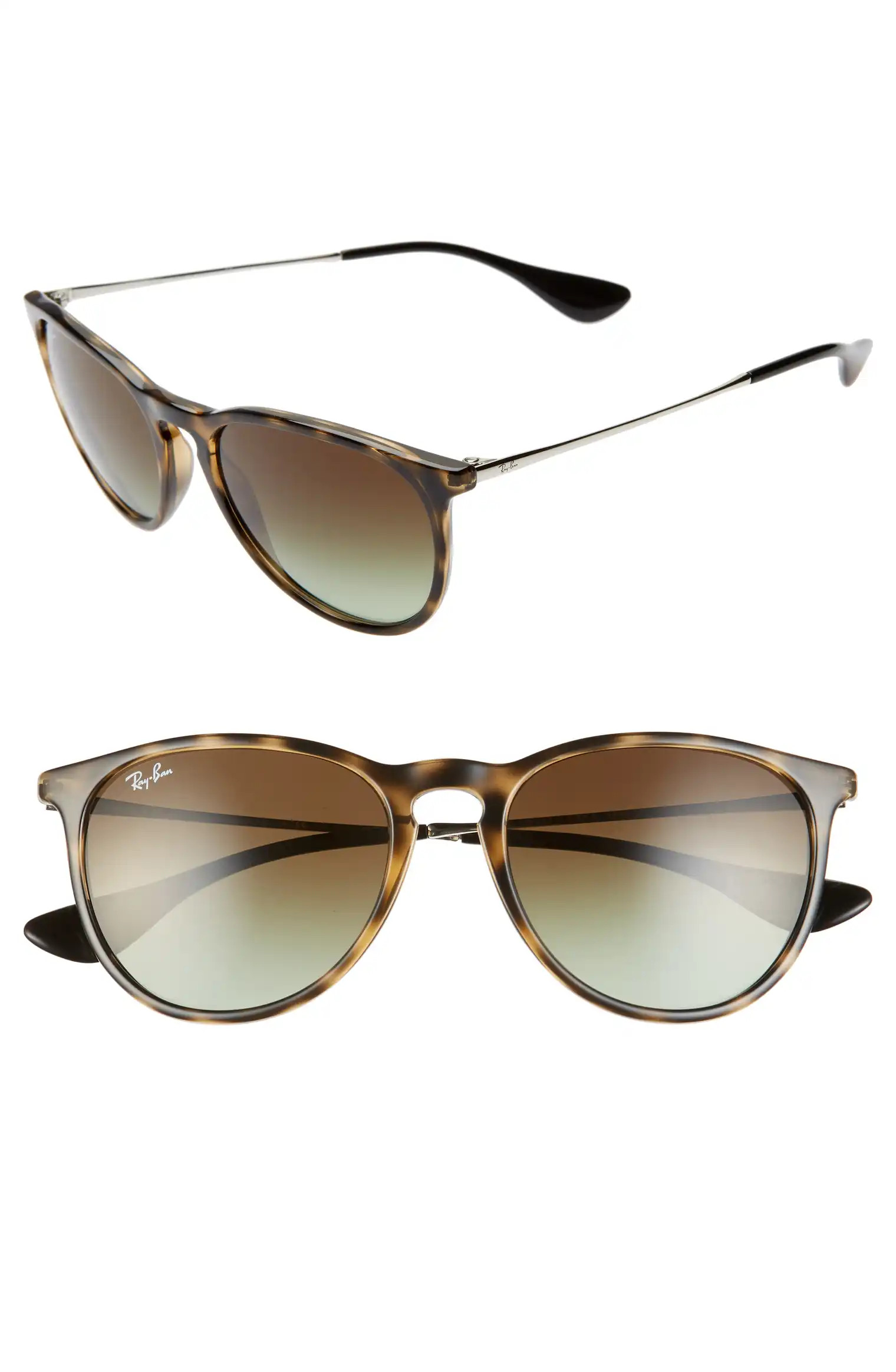 Ray-Ban Erika 54mm Round Sunglasses | Nordstrom | Nordstrom