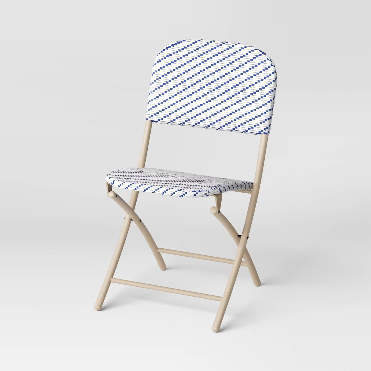 French Cafe Outdoor Patio Dining Folding Chairs Beige - Threshold™ | Target