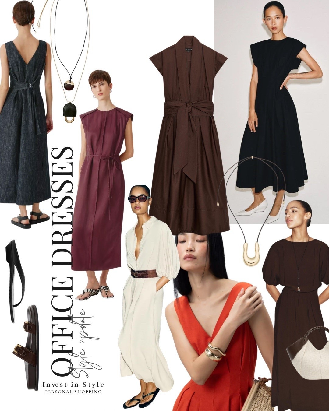 You asked about some more office appropriate summer dresses….
These are the ones on my radar recently … 
Waist shaping , structured shoulders and midi lengths in breathable fabrics 👌🏻 

Workwear 
Dresses

#LTKsummer #LTKdresses #LTKworkwear