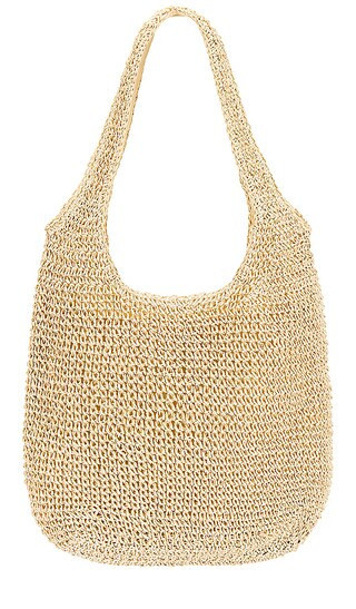 8 Other Reasons Slouch Raffia Bag in Beige. | Revolve Clothing (Global)