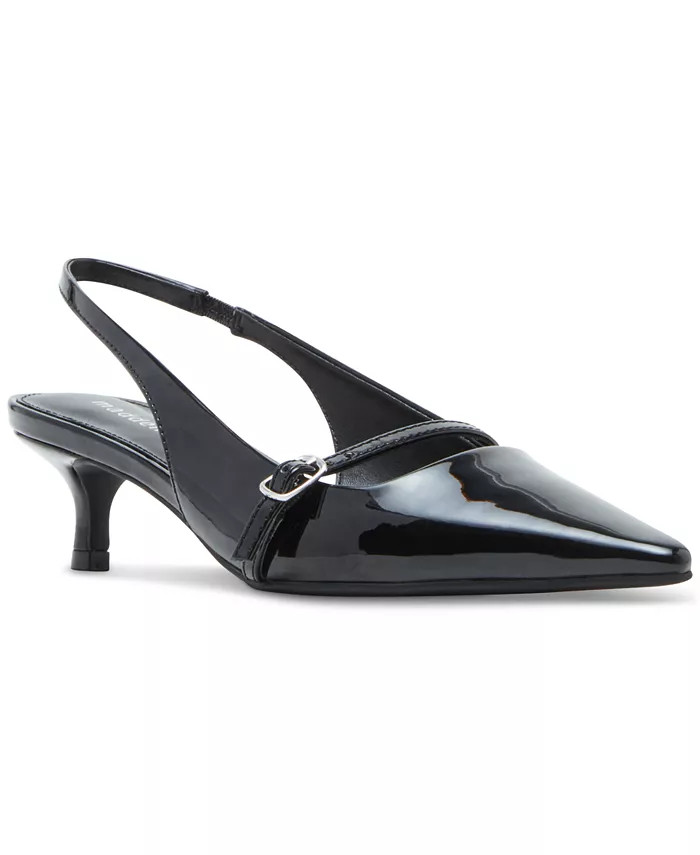 Madden Girl Krystall Slingback Kitten-Heel Pumps - Macy's | Macy's