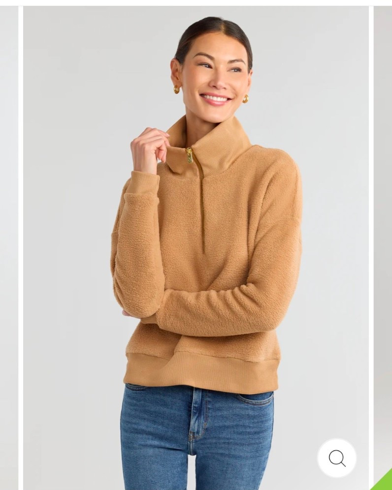 gift idea: Sherpa fleece pullover perfect for running errands in the colder months 

#LTKGiftGuide #LTKSaleAlert #LTKOver40