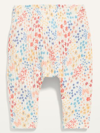 Unisex U-Shaped Rib-Knit Pants for Baby | Old Navy (US)