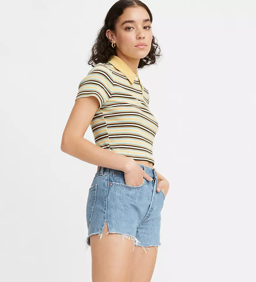 501® Original Fit High Rise Women's Shorts - Light Wash | Levi's® US | LEVI'S (US)