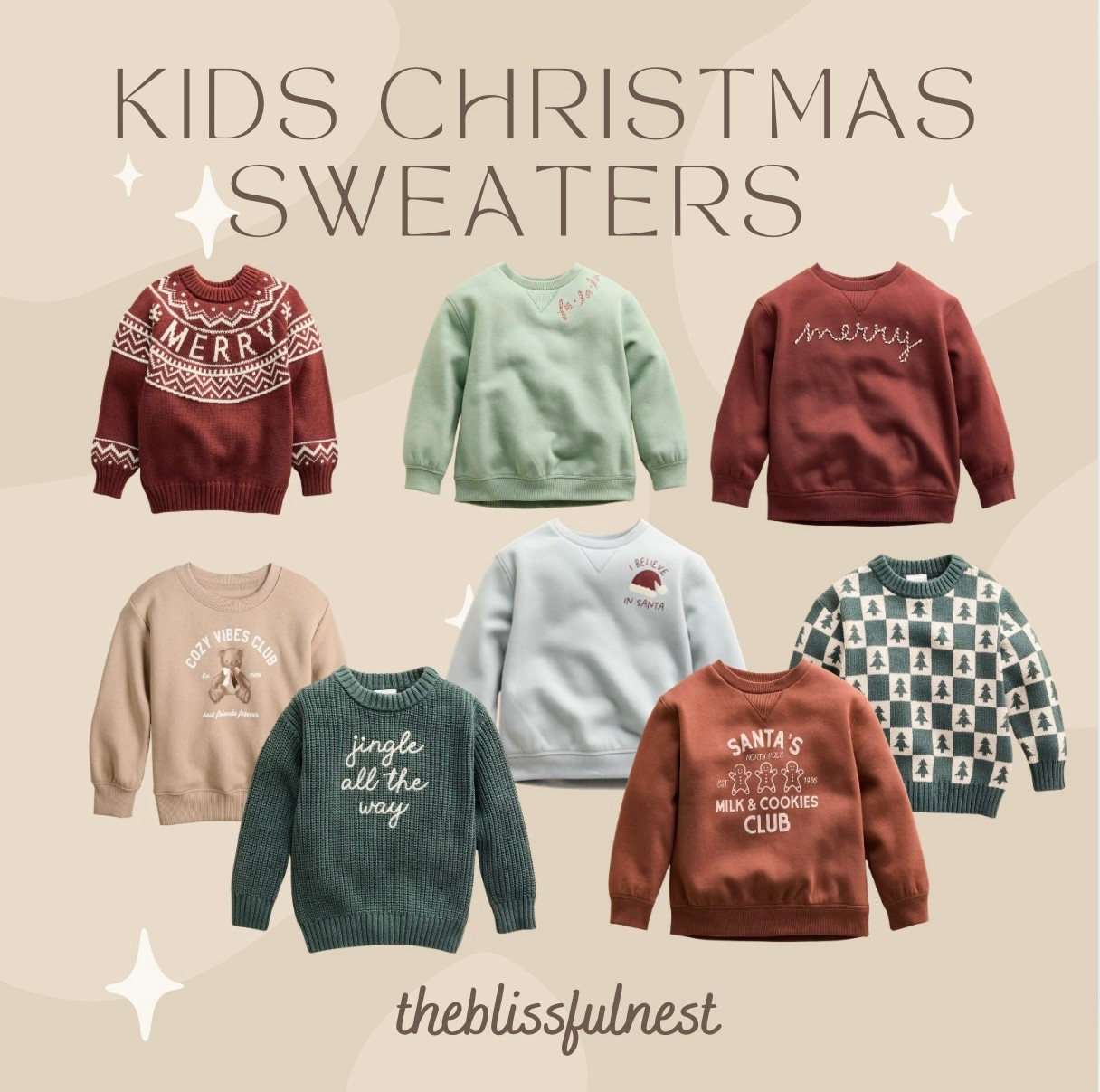 Holiday Sweaters for Kids✨

Kids Christmas, kids Christmas clothes, kids holiday outfits, christmas sweatshirts, kids christmas pajamas, holiday clothes 

#LTKHoliday #LTKKids #LTKGiftGuide