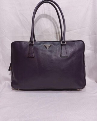 Prada Saffino Bauletto Bag | eBay US