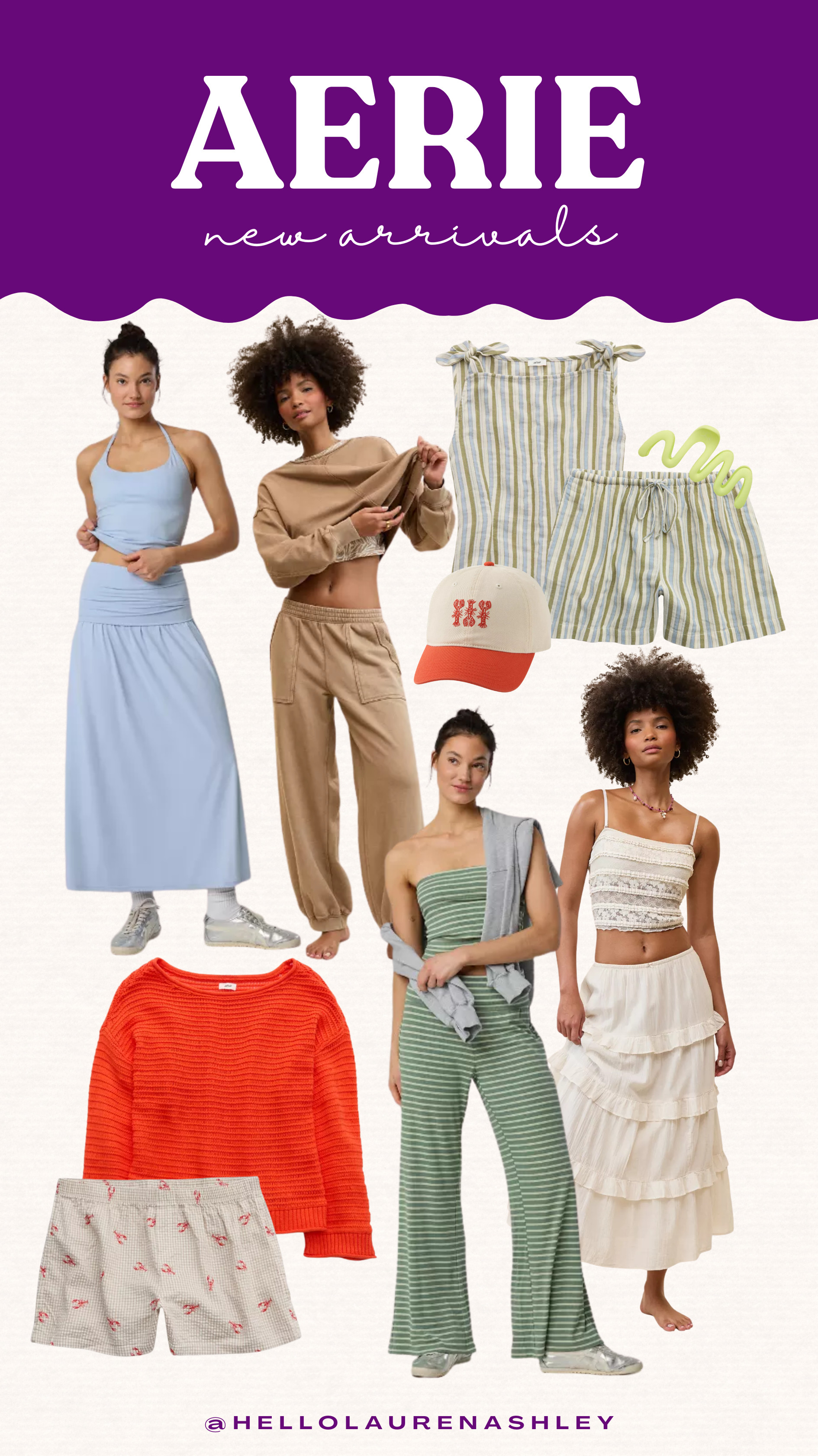 Aerie new arrivals just dropped 💜 Soft sets, easy layers & comfy pieces perfect for spring days and everyday wear.

#aeriestyle #springfashion #comfysets #momstyle #LTKunder100 

 #LTKootd #LTKmorningroutine #LTKSeasonal