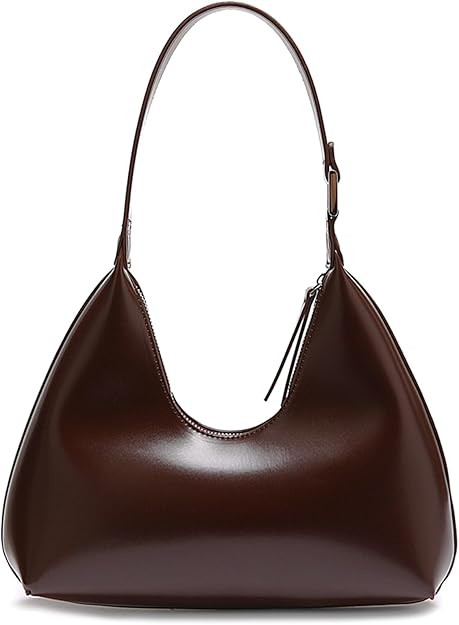 NahiAoo Shoulder Bag for Women Small Black White Shoulder Purse Hobo Bag Trendy Purse 2023 Cresce... | Amazon (US)