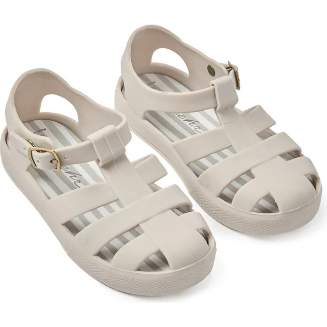 Pehr | Water-Repellent Fisherman Sandal, Stone (Cream, Size 9) | Maisonette | Maisonette