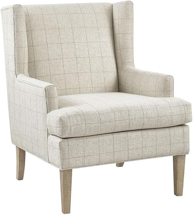 Beige Wingback Recliner Chair – Elegant Push Back Chair for Living Room | Amazon (US)