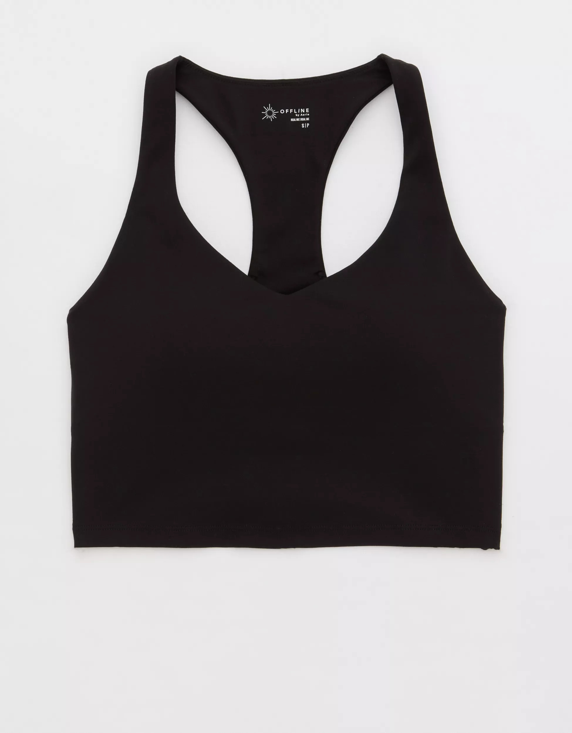 OFFLINE By Aerie Real Me Low Key Racerback Sports Bra | Aerie