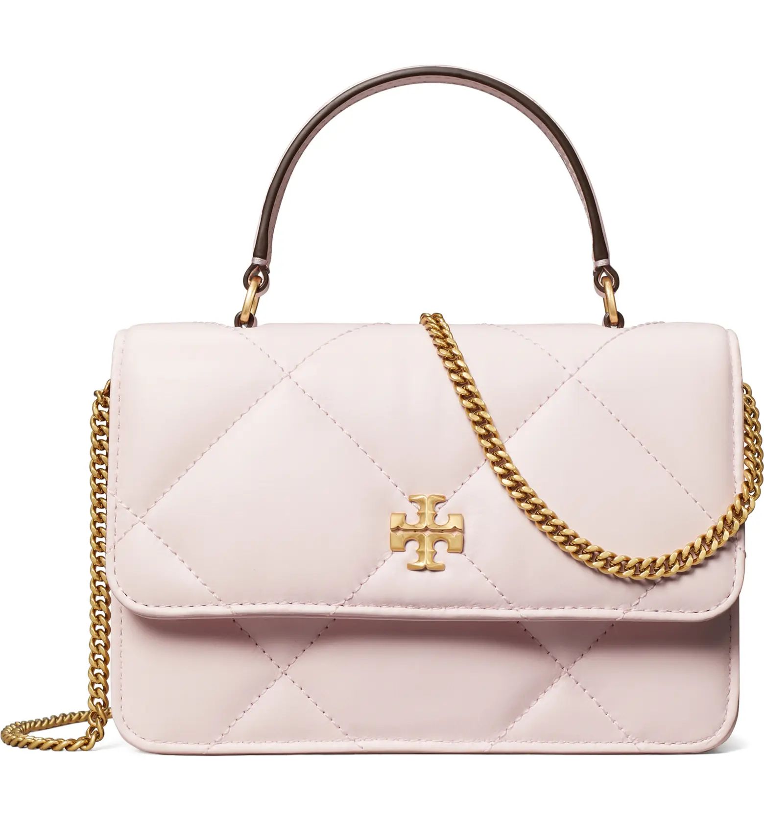 Tory Burch Mini Kira Diamond Quilted Leather Top Handle Bag | Nordstrom | Nordstrom