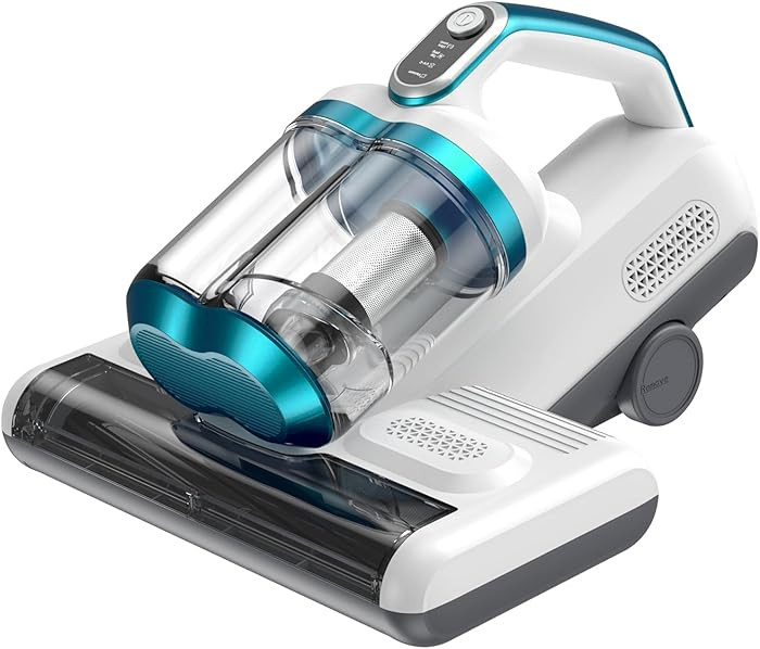 Mattress Vacuum Cleaner Bed Vacuum with 16Kpa Suction 253.7nm UV-C Light, 30000 RPM/Min Dual Brus... | Amazon (US)