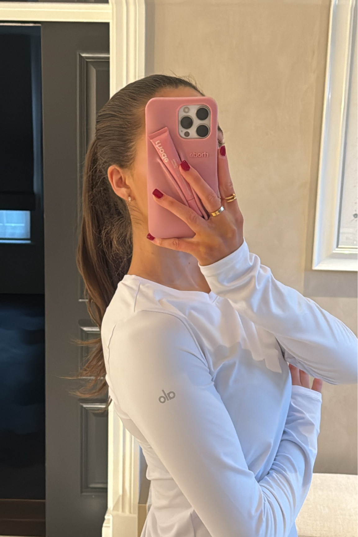 The best gym tops from Alo! I wear a size small #alo #aloyoga #gymtop #longsleevegymtop 

#LTKfitness #LTKluxury