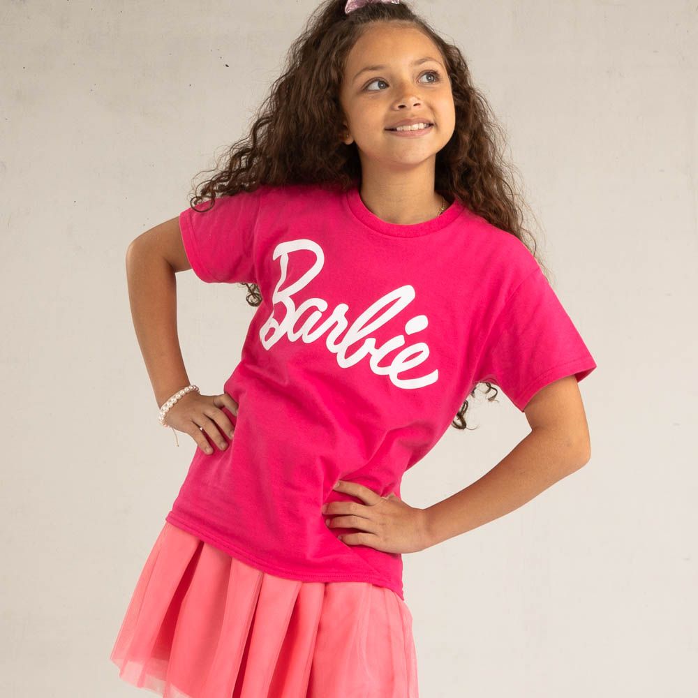 Barbie™ Retro Tee - Little Kid / Big Kid - Hot Pink | Journeys