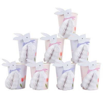 Meri Meri Honeycomb Bunny Cups (Pack of 8) | Target